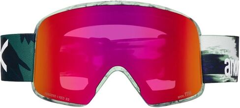 نظارات Anon M6 Snow Goggles + عدسة إضافية + قناع وجه MFI (الإطار: شجرة العائلة، العدسة: Perceive Sunny Red، العدسة الاحتياطية: Cloudy Burst) in Kuwait