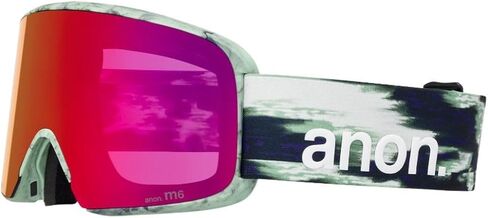 نظارات Anon M6 Snow Goggles + عدسة إضافية + قناع وجه MFI (الإطار: شجرة العائلة، العدسة: Perceive Sunny Red، العدسة الاحتياطية: Cloudy Burst) in Kuwait