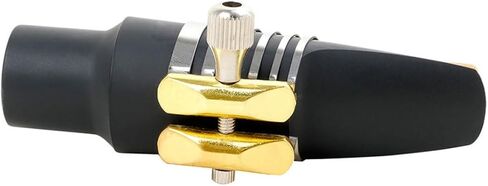 Stainless Steel Alto Saxophone Ligature Metal Sax Clip Adjustable Saxophone Reed Fixing Clamp with Silver Finish for Sax Accessories in Kuwait