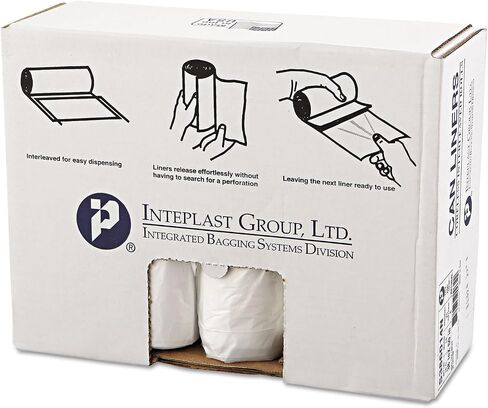 Inteplast Group IBS S386014N بطانات العلب التجارية عالية الكثافة 38x60 14 ميكروفون - طبيعي in Kuwait