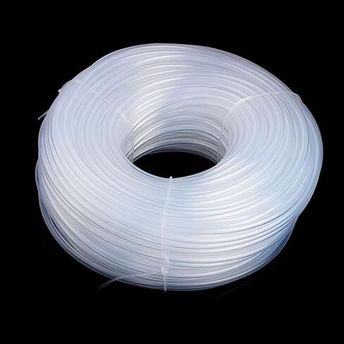 Silicone Capillary Tube 1x2.5mm, 10M Transparent(Clear,0.7 * 2.5mm) | For lab analysis medical devices and industrial automation, chemical resistant anti-tear hose, soft tubing in Kuwait