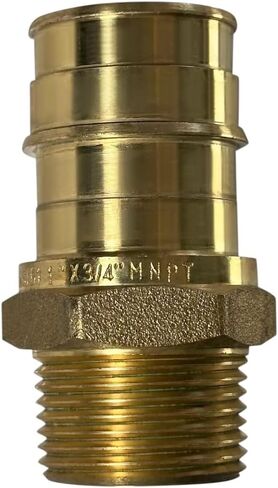 1 قطعة. محول ذكر NPT مقاس 1 بوصة Pex A x 3/4 بوصة، تركيب ذكر موسع in Kuwait