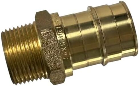 1 قطعة. محول ذكر NPT مقاس 1 بوصة Pex A x 3/4 بوصة، تركيب ذكر موسع in Kuwait