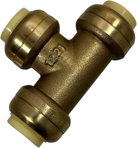 1 PIECE 1/2" PUSH FIT TEES FITTINGS in Kuwait