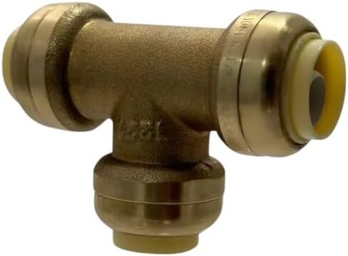 1 PIECE 1/2" PUSH FIT TEES FITTINGS in Kuwait