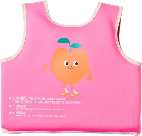 SUNNYLiFE Swim Vest, 3-6 Years, Neon Pink, EPE/Natural Rubber/Polyester, 15.75 x 14.17 x 1.97 Inches, 1.49 lbs in Kuwait