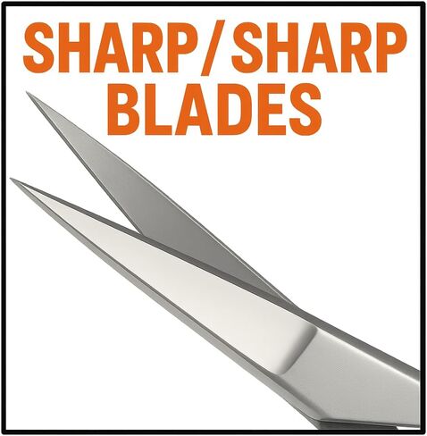 Box 50 Surgopack Sterile Single Use Dressing Operating Scissors Sharp Sharp 13cm / 5 inches Dissecting Cutting Individually Packed Disposable Lab Scissors Healthcare Professionals Medical Students EMS in Kuwait