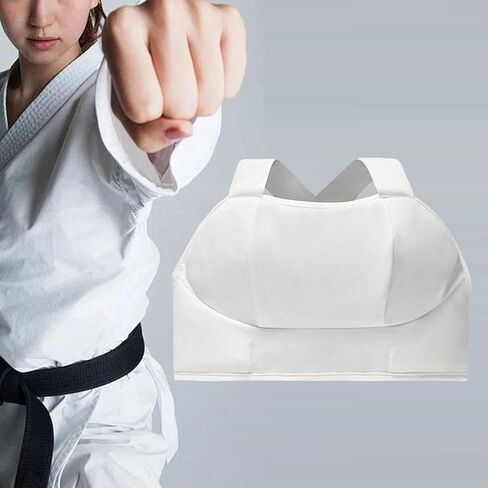 Women's Taekwondo Chest Guard, Female Boxing Breast Protector for Martial Arts, ABS+EVA+PVC Protection for Sparring Training in Kuwait