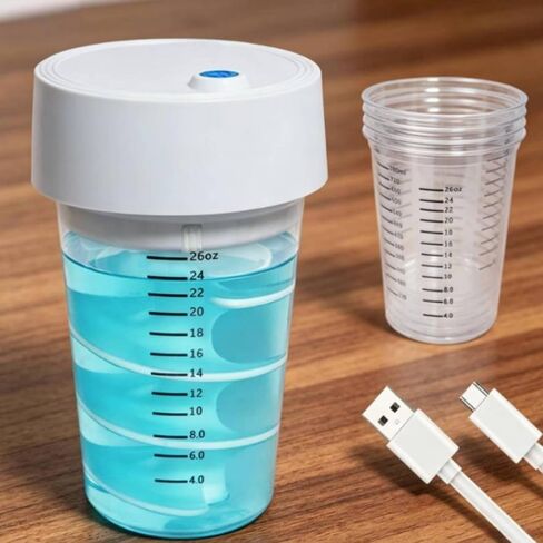 خلاط راتينج تلقائي، خلاط راتنجات إيبوكسي قابل للشحن عبر USB يقلل من الفقاعات، أداة حرفية للصياغة in Kuwait