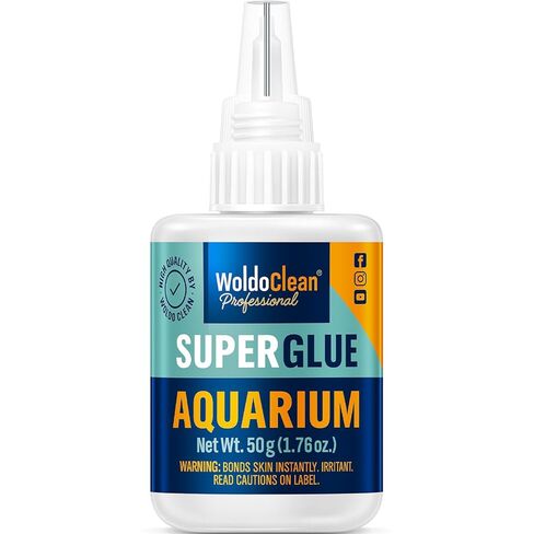 Aquarium Super Glue for mosses and Plants - for Freshwater and Saltwater Aquariums 50g in Saudi Arabia