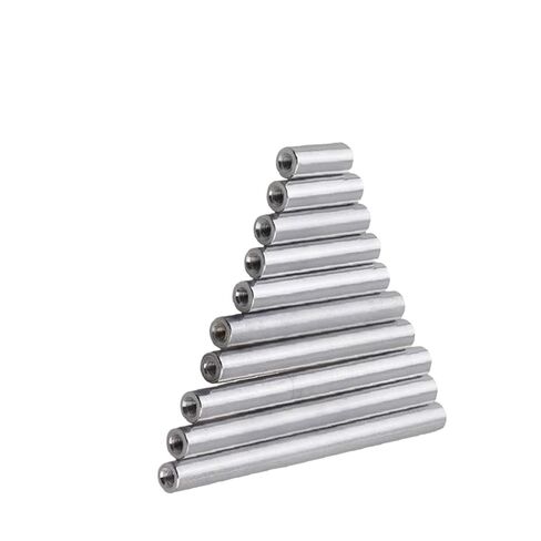 M2 M2.5 M3 M4 M5 M6 Round Aluminum Standoff Column Stud Extend Long Nut Aluminum Spacer Rods(22mm,M3-D5mm(10Pcs)) in Kuwait