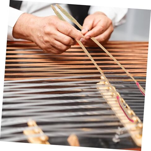 ERINGOGO 2 قطعة ملحقات Yangqin Qinzhu، عصي خشبية بنمط الخيزران الأخضر لأدوات الآلات الموسيقية الإيقاعية in Kuwait