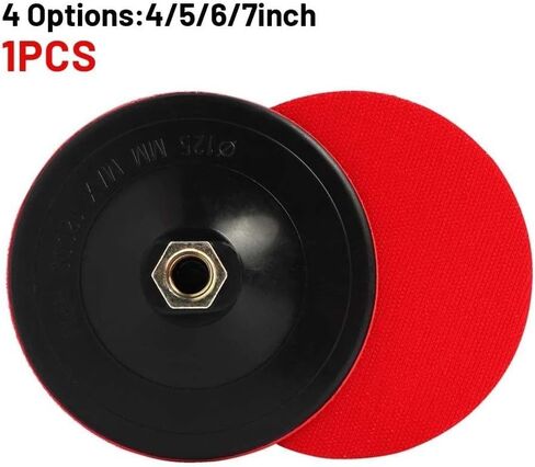 Backing Pad with Thread for Angle Grinder Polisher Discs, 4/5/6/7 Inch(6inch) in Kuwait