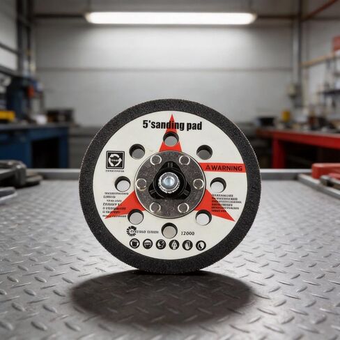 5 Inch Backing Pad M8 Thread Sanding Disc Backplate Base Plate Car Auto Detail Polishing Buffer Wheel For Dual Action For Polisher For Wood For Metal For Finishing in Kuwait
