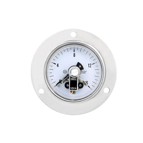 60mm Electric Contact Manometer Pressure Gauges 0...400bar Back Connection with Flange for Oil, Gas, Water(0-100bar) in Saudi Arabia