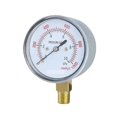 1pc Kpa Pressure Gauge -40~0kpa 0-2.5kpa 0-4kpa 0-6kpa 0-10kpa 0-15kpa 0-16kpa 0-20kpa 0-30kpa 0-50kpa 0-60kpa Pressure Meter(0-0.6Mpa) in Kuwait