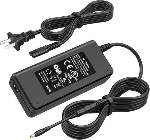 12V DJ Controller Charger Replacement Compatible with Pioneer DJ DDJ-FLX10 | Power Cord AC Adapter for Pioneer DDJ 4-Channel 4 Channel DDJFLX10 FLX10 Performance DJ Controller Charging Plug Cable in Kuwait