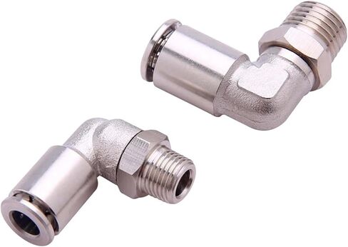 PL Copper Pneumatic Connector Hose 4 6 8 10 12mm Pipe Plastic Compressor Push In Quick Release 1Pcs(PL 12-02) in Kuwait