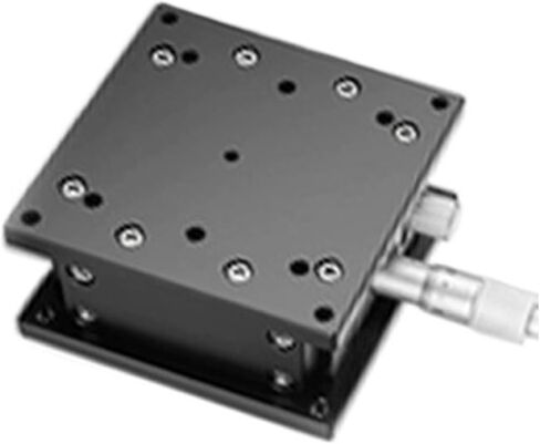 LZ80-2 Dual-Rail Z-axis Manual Cross Roller Guide Slide Stage in Saudi Arabia