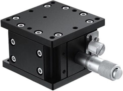 LZ60-2 Dual-Rail Z-axis Manual Cross Roller Guide Slide Stage in Saudi Arabia