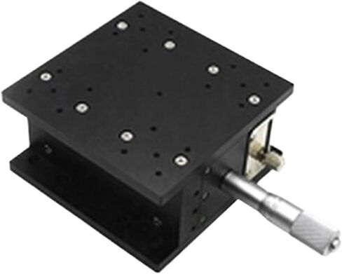 LZ125-2 Dual-Rail Z-axis Manual Cross Roller Guide Slide Stage in Saudi Arabia