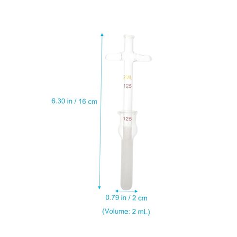Luxshiny Glass Tissue Homogenizer with Pestle 2ml Heat-Resistant Glass Cell Laboratory Mortar for Scientific Experiments and Teaching Supplies in Saudi Arabia