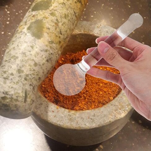 GALPADA Large Round Head Grinding Pestle Muller for Paints and Minerals, High-Temperature Resistant Crystal Powder Grinder Rod for Laboratory and Home Use, in Saudi Arabia