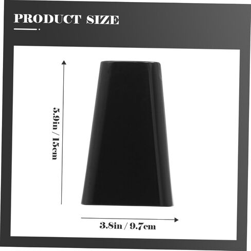 Toyvian Sturdy Cowbell for Drum Set Wear-resistant Music Instrument Accessory for Concerts Parties and Family Gatherings Loud Rich Sound for Professionals and Beginners in Kuwait