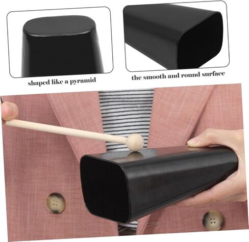 Toyvian Sturdy Cowbell for Drum Set Wear-resistant Music Instrument Accessory for Concerts Parties and Family Gatherings Loud Rich Sound for Professionals and Beginners in Kuwait