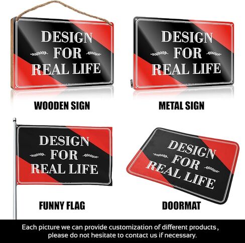 SWFG Flags for Man Cave Beware of Dog Kisses Flag Country Decor Bedroom Flags(60X90CM) in Kuwait