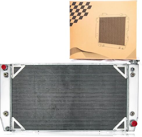مشعاع ألومنيوم 34 بوصة 3 صف لـ 1988-2000 Chevy C/K 1500 2500 3500 5.7L Truck V8، 1990-2000 GMC Yukon C/K 1500 2500 3500، OE1520 in Kuwait