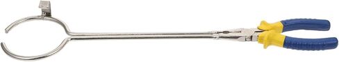40cm Melting Furnace Clamp Crucible Tongs round Metal Casting Tool for Gold Smelting Graphite Crucible Compatibility in Kuwait