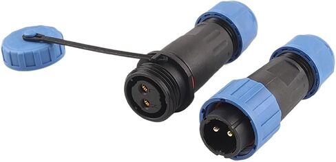 LP/SP16 Nut/Flange/Butt Socket Connector 2/3/4 Pin(Flange Type,1 SET_3P) in Kuwait