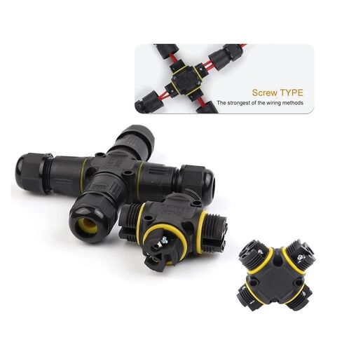 برغي توصيل LED طرفي M204-way 2/3-pin (M20 Cross 3P 5-8mm) in Kuwait