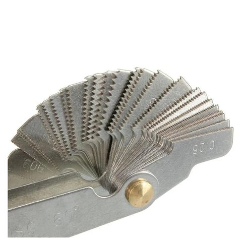 Thread Pitch Cutting Metric Screw Pitch 60 Degree 52Pcs Steel Thread Measuring Gage Measuring Gauging Lathe Tool in Kuwait