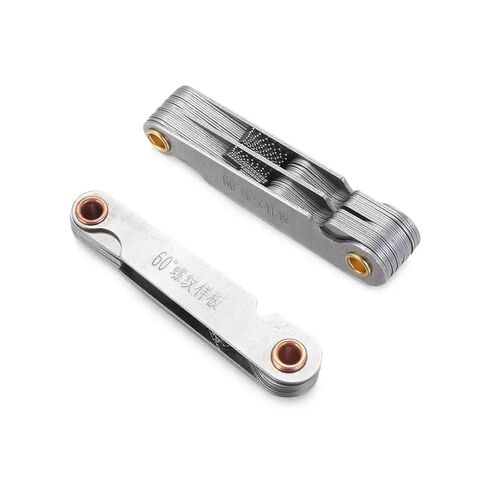 Thread Pitch Cutting 1pc 60 Degree Metric System Thread Pluging Gauge Gear Tooth Screw Pitch Gauges Measuring Center in Kuwait