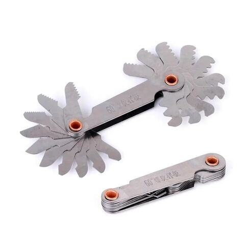 Thread Pitch Cutting 1pc 60 Degree Metric System Thread Pluging Gauge Gear Tooth Screw Pitch Gauges Measuring Center in Kuwait