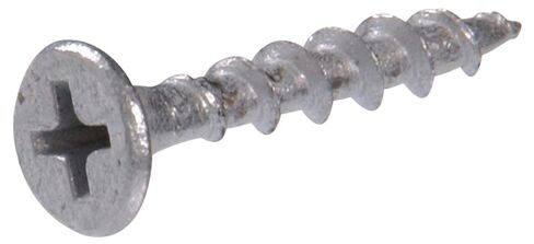 Hillman 47686 Galvanized Deck Screws, #6 x 1-1/4 Inch Phillips Drive, Corrosion Resistant Outdoor Wood Screws for Pressure Treated Lumber, ACQ CA CCA Compatible, 260 Pack in Kuwait