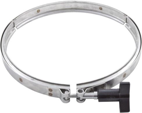 A&A Manufacturing AA Man Top Feed 5-6 Port Band Clamp للصمامات فقط - الفولاذ المقاوم للصدأ 518109 in Kuwait