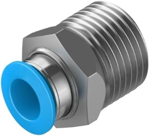 190646 Pneumatic Quick Coupling Male thread R1/2 Air tube outer diameter 10mm Original in Kuwait