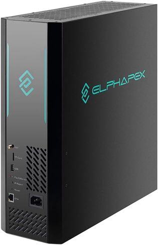 WJSP New ElphaPex DG Home 1 LTC+Doge+BEL+LKY+PEP+DOGM+EAC عامل منجم 2.1GH/s 630W 0.3J/M Scrypt Algorithm Home 100~240V ASIC Miner - 2 Pack in Kuwait