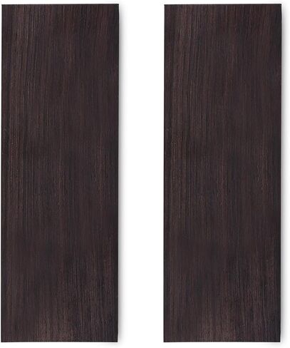 Yunseity Ebony Wood Block, 12x4x2.5cm Black Ebony Wood Lumber for Handle Plate, Solid Timber for Musical Instruments, Crafting Block in Kuwait