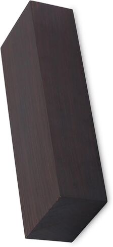 Generic كتلة خشب الأبنوس، 12x4x2.5 سم 4 قطع خشب الأبنوس الأسود مقبض الخشب الخشبي، مادة الخشب DIY لآلات الموسيقى تحول الفراغات in Kuwait