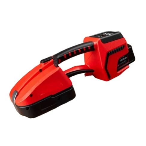 Strapping Machine, Portable Automatic Packaging Tool, Hot Melt Strapping Machine, Digital Display 10-12mm PET/PP Belt Electric Banding Tool(2 Batteries) in Kuwait