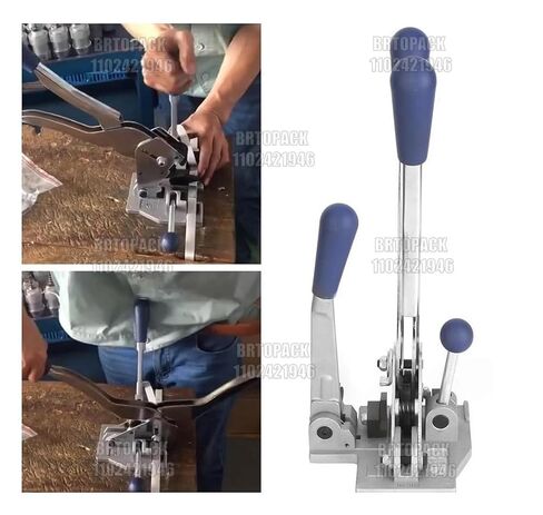 Strapping Machine, Manual Strapping Machine Packaging Hand Tool Set Plastic 13mm PP Packing Strap Belt Tensioner Cutter Wrapping Industry Banding Tool in Kuwait