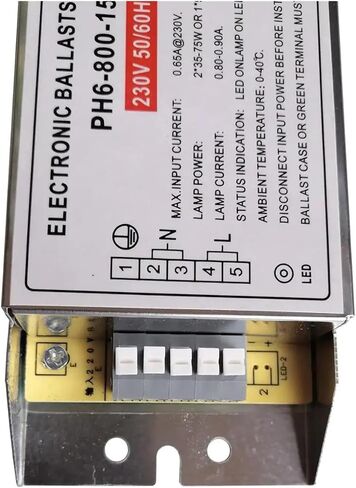 CAARLA الصابورة الإلكترونية كوابح إلكترونية 230 فولت إضاءة الصابورة لمصباحين 2x35W-75W أو 1 مصباح 1x95-150W PH6-800-150W in Kuwait