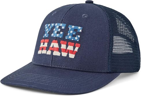الحياة جيدة. YEE HAW Stars Trucker، أزرق داكن in Kuwait