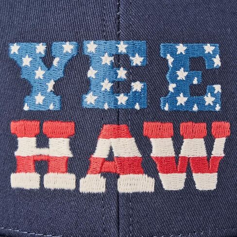 الحياة جيدة. YEE HAW Stars Trucker، أزرق داكن in Kuwait