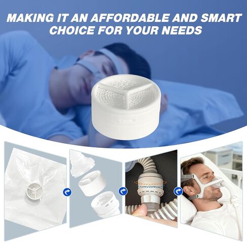 Humidifiers Plus for Air - mini - (6 Pack) HME for air - mini Humidifiers Plus,Replacement Humidifier Filter - Compatible with Airmini CPAP Machine & P10, N20, N30,Individually Sealed in Kuwait