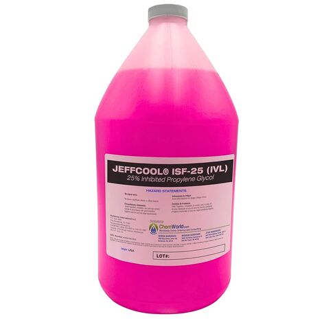 سائل JeffCool ISF 25 PG25 - 1 جالون 25% سائل نقل الحرارة البروبيلين جليكول المانع لتبريد مركز البيانات وأنظمة التبريد السائل PG25 in Kuwait